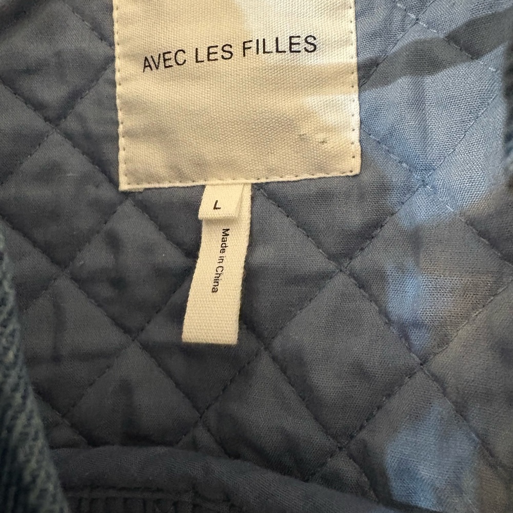 Avec Les Filles bow denim jacket - Picture 2 of 5